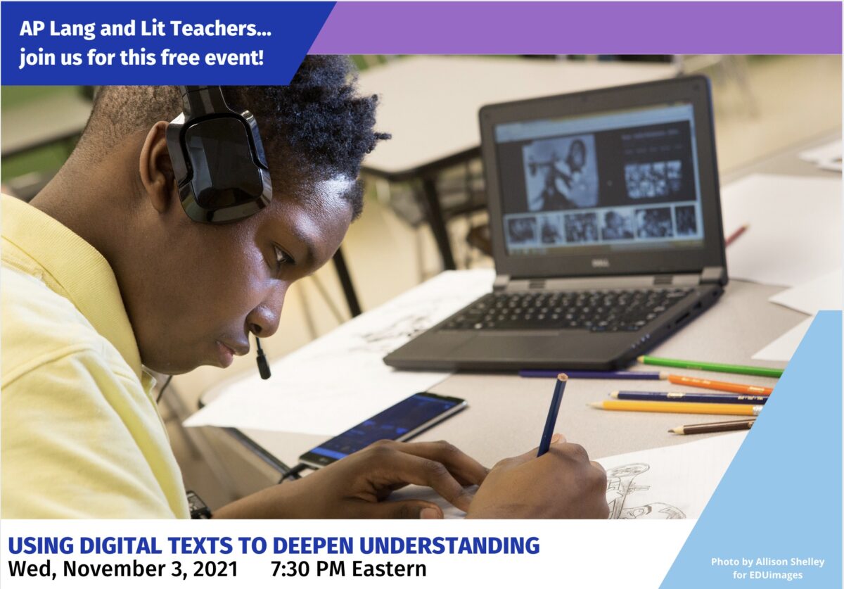 Using Digital Texts to Deepen Understanding