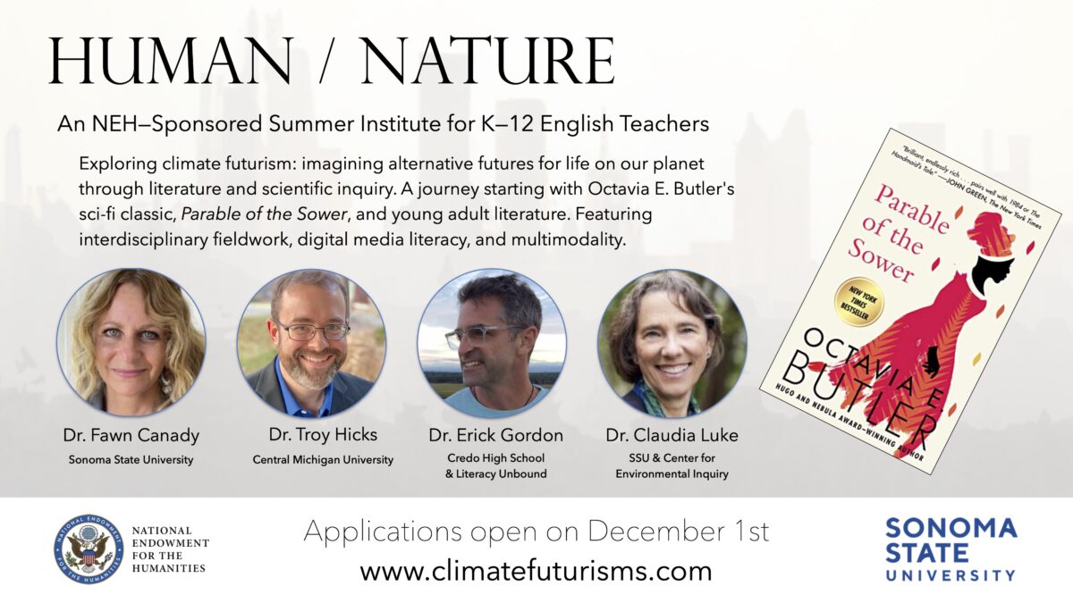 Announcing “Human/Nature: An Exploration of Place, Stories, and Climate Futurism”